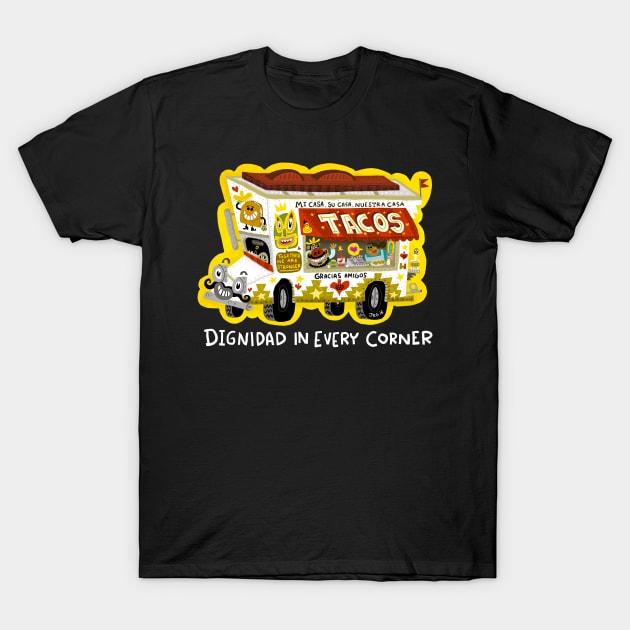 TACO TRUCK T-Shirt by MEXOPOLIS